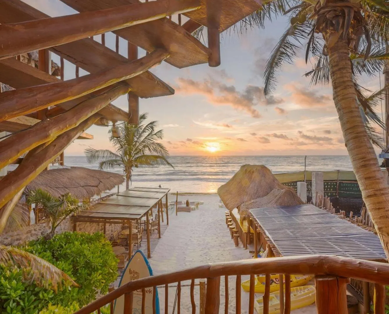 Playa Canek Beachfront Eco Hotel  Tulum